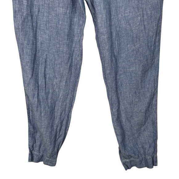 Tommy Bahama Palmbray Tapered Linen Pants, Light Blue, Size M - Picture 3 of 8